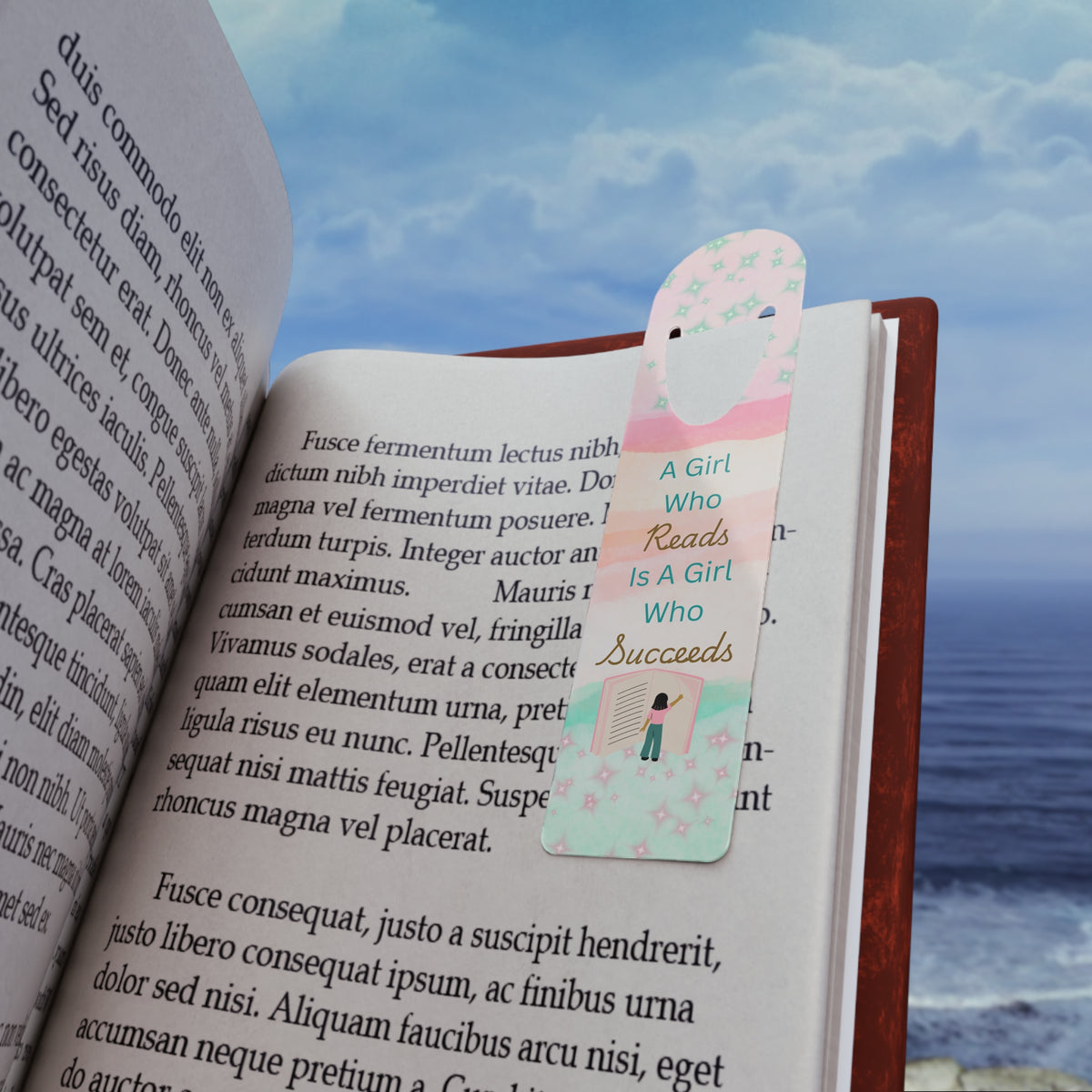 Stylish Bookmark | Motivational Bookmark | Encourage Reading | Gifts for Women | Gifts for Little Girls | Party Favors | Bridal Shower Party Favors